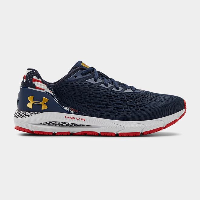 Under Armour HOVR Sonic 3 USA - Panske Bezecke Topanky - Námornícka Modrá/Biele